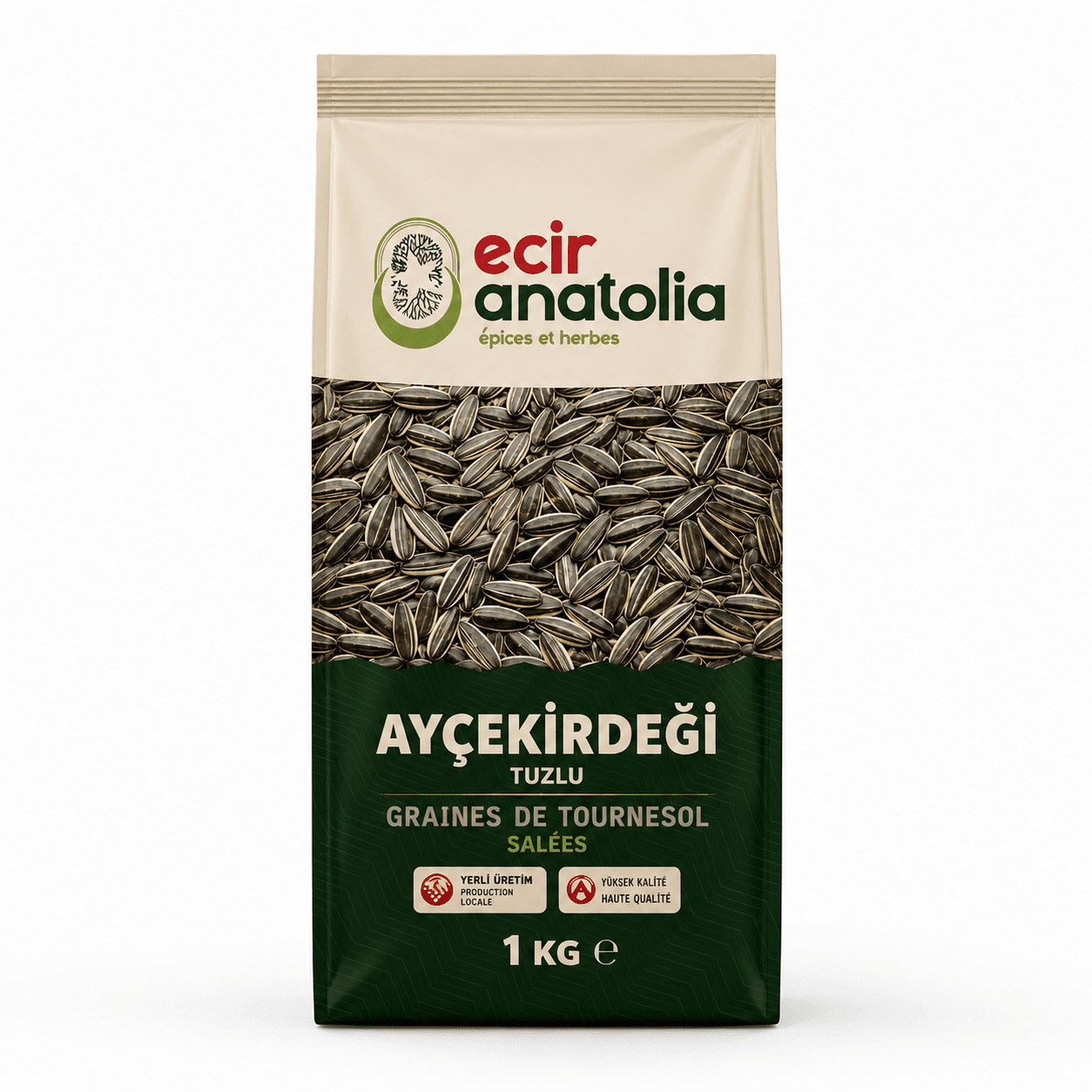 Graines de Tournesol Salées - 1 Kg | Ecir Anatolia