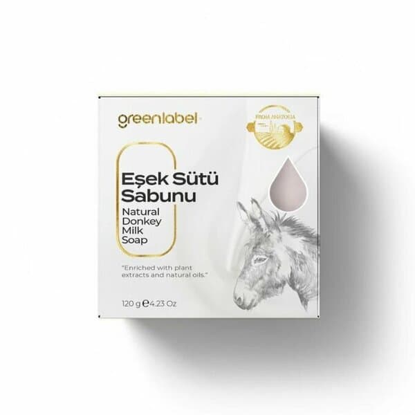 Savon Green Label au lait d’ânesse, 120 g