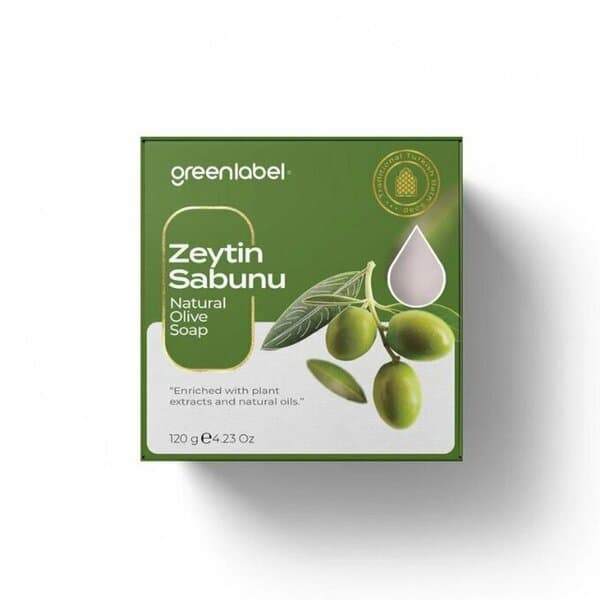 Savon Green Label à l’huile d’olive, 120 g