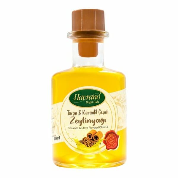 HAVRANO Tarçin karanfil çeşnili huile d’olive 200 ml