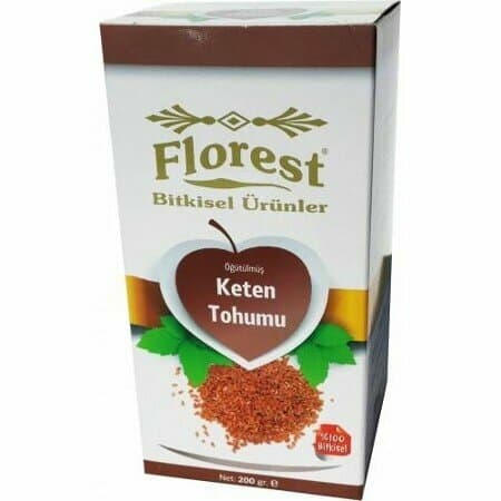 Florest Öğütülmüş keten tohumu 200 g.