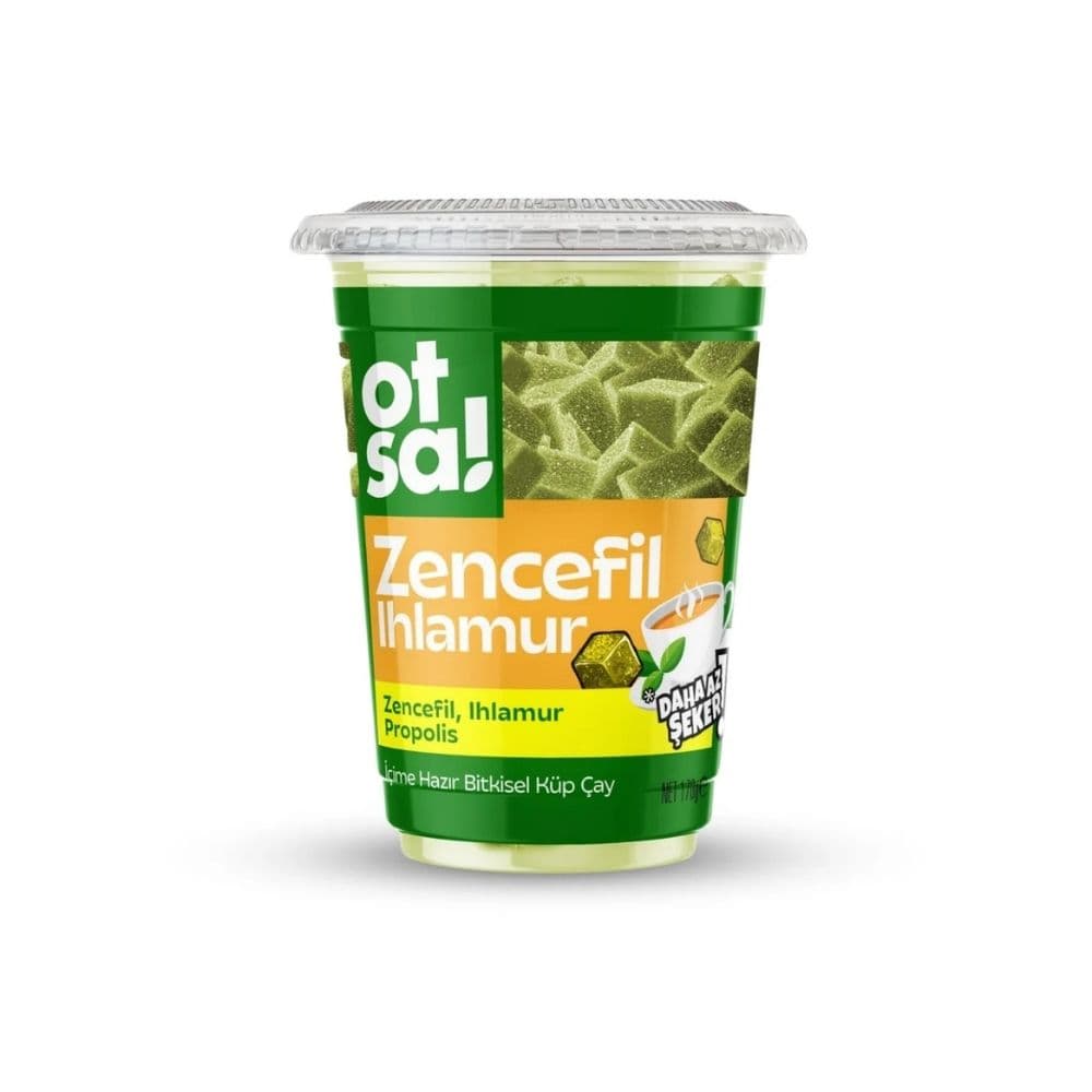 Otsa Zencefil ve ihlamur harmanli bitkismains destek küp çay – 170 g