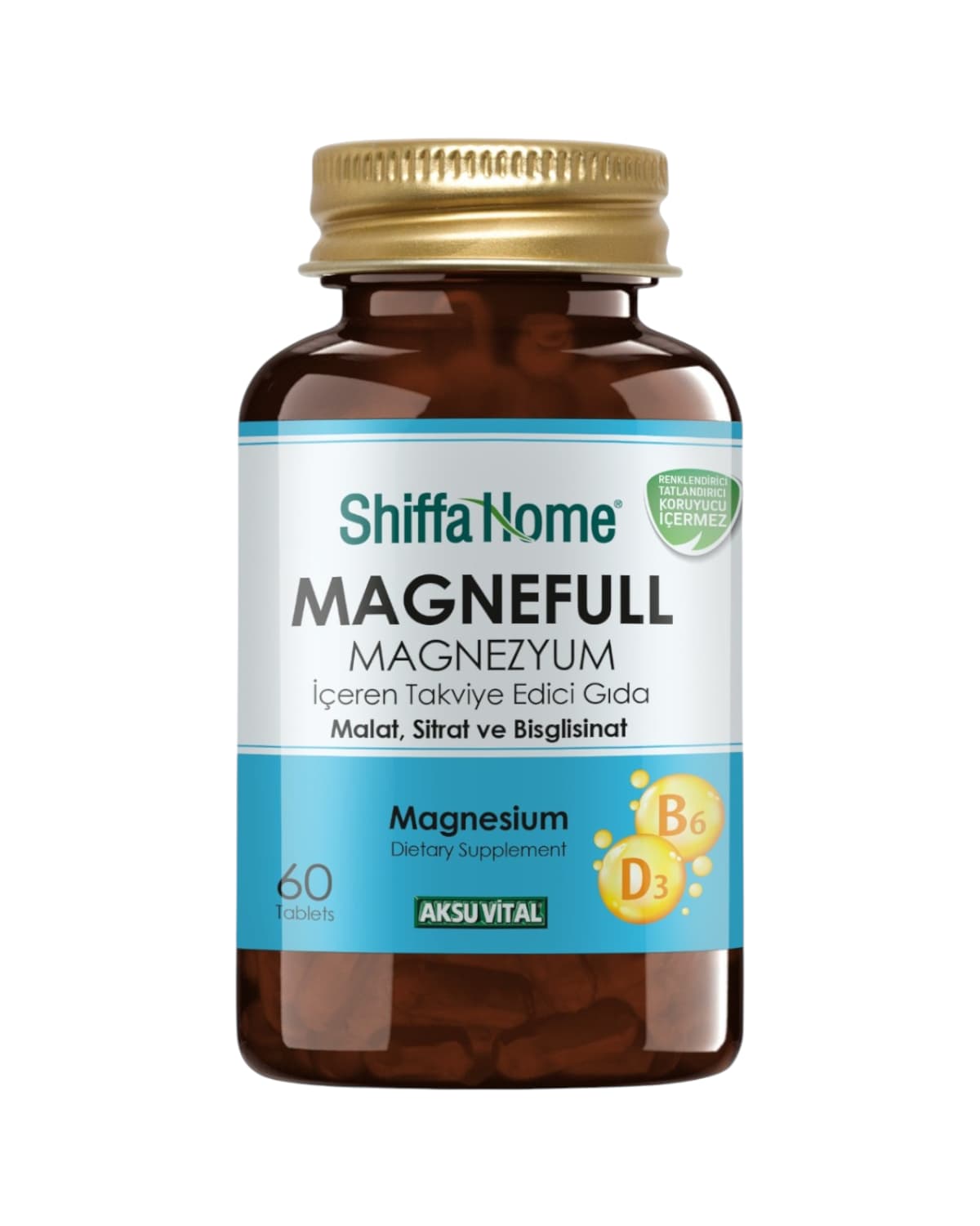 Magnefull Shiffa Home, complexe de magnésium – 60 comprimés