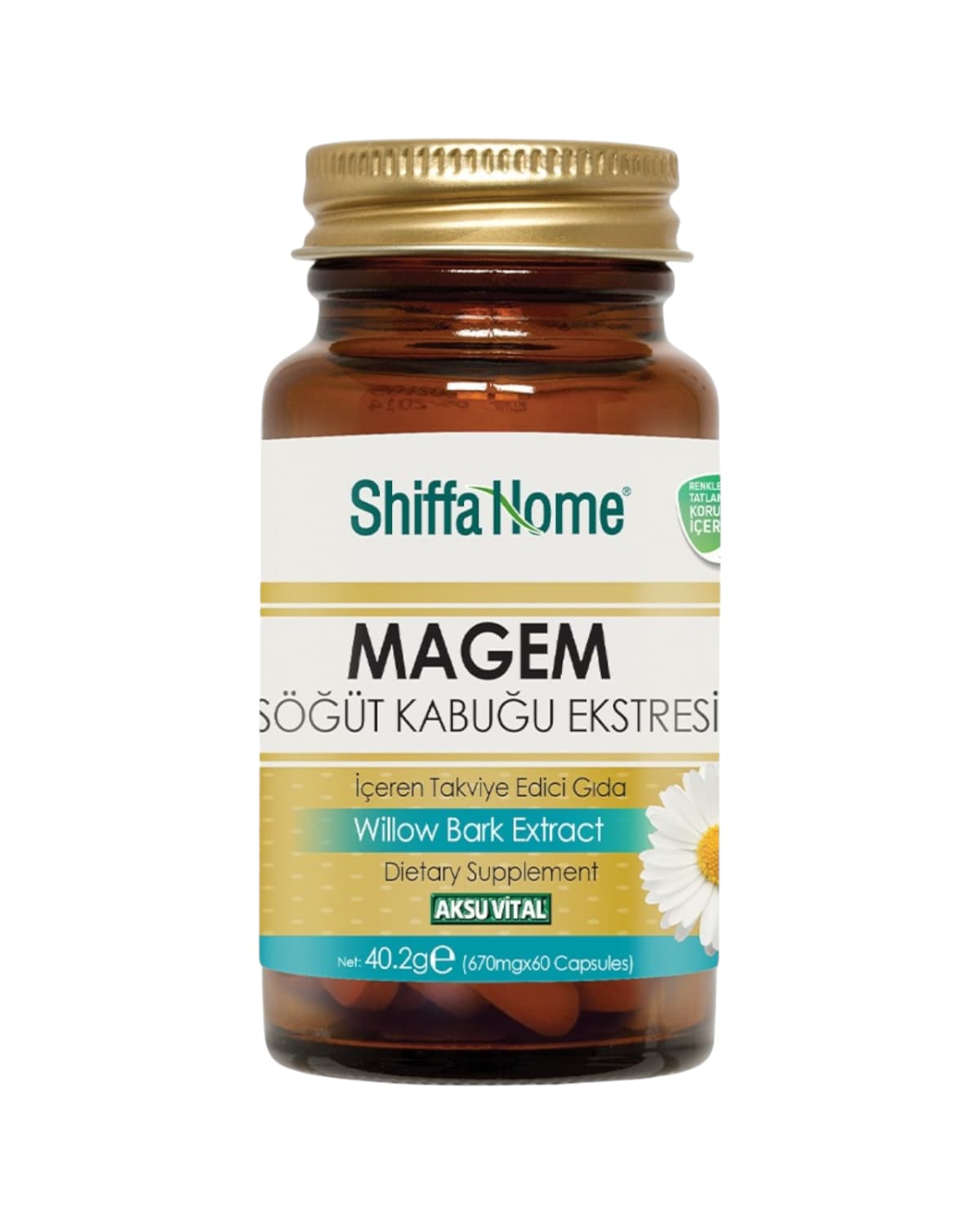 Magem Shiffa Home, extrait d’écorce de saule et mélange végétal – 60 gélules