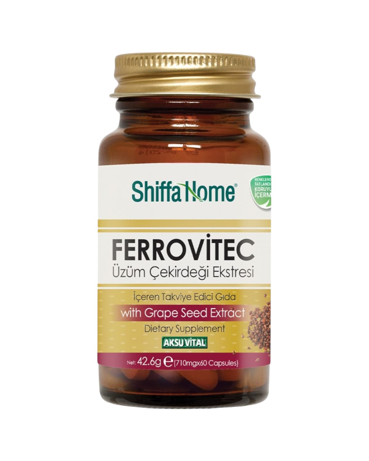 Ferrovitec Shiffa Home, extrait de pépins de raisin – 60 gélules