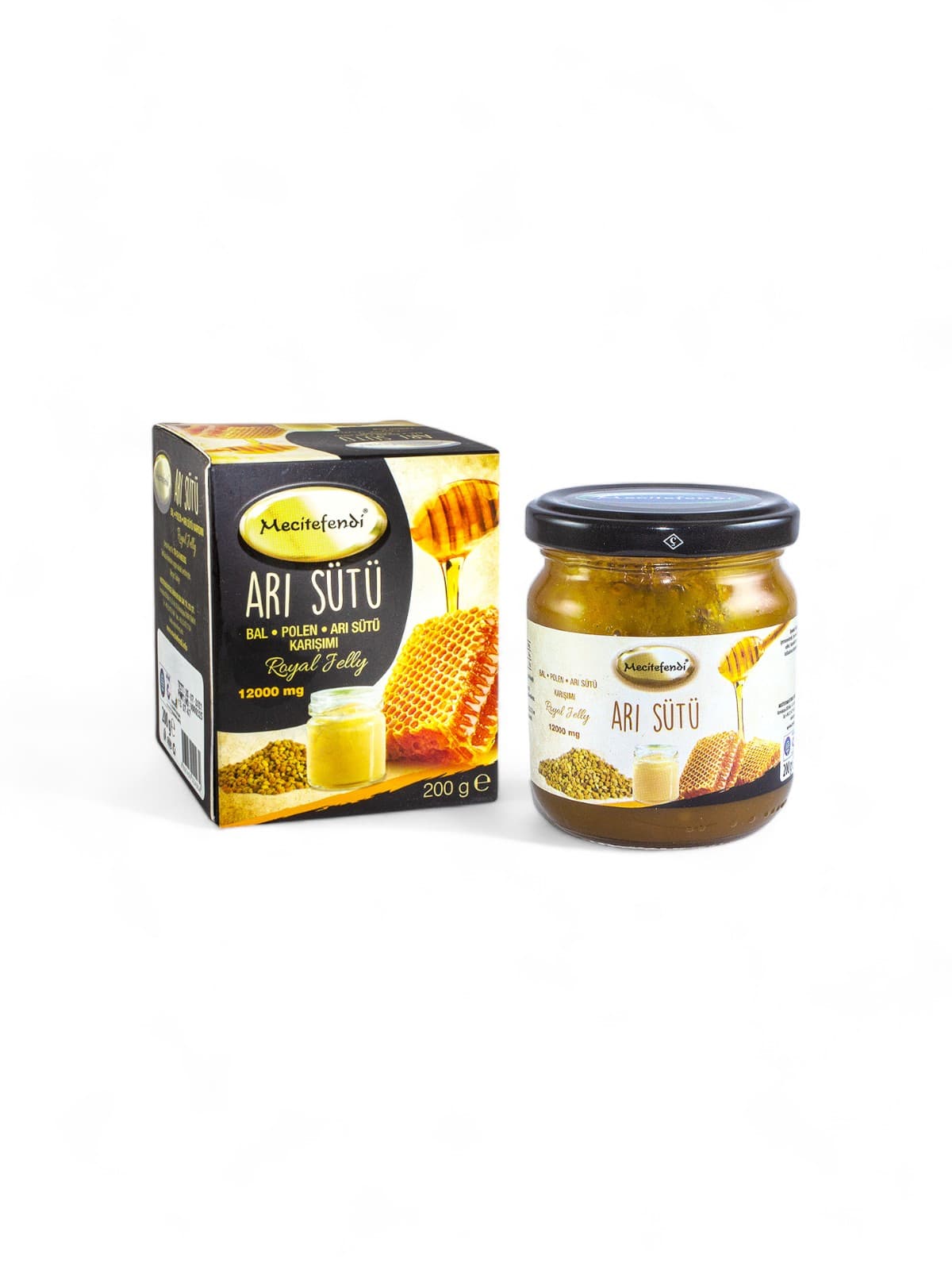 Pâte à la gelée royale, au miel et au pollen Mecitefendi, 12 000 mg