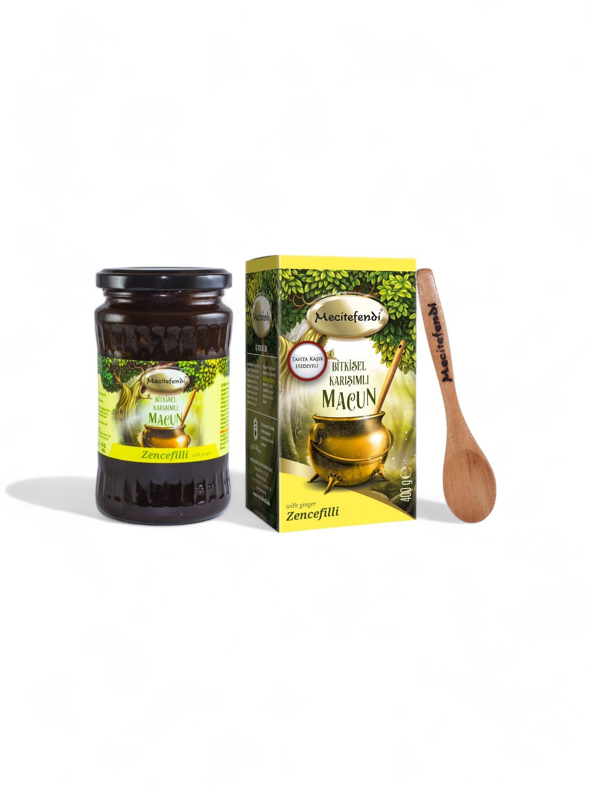 Pâte végétale au gingembre Mecitefendi, 400 g