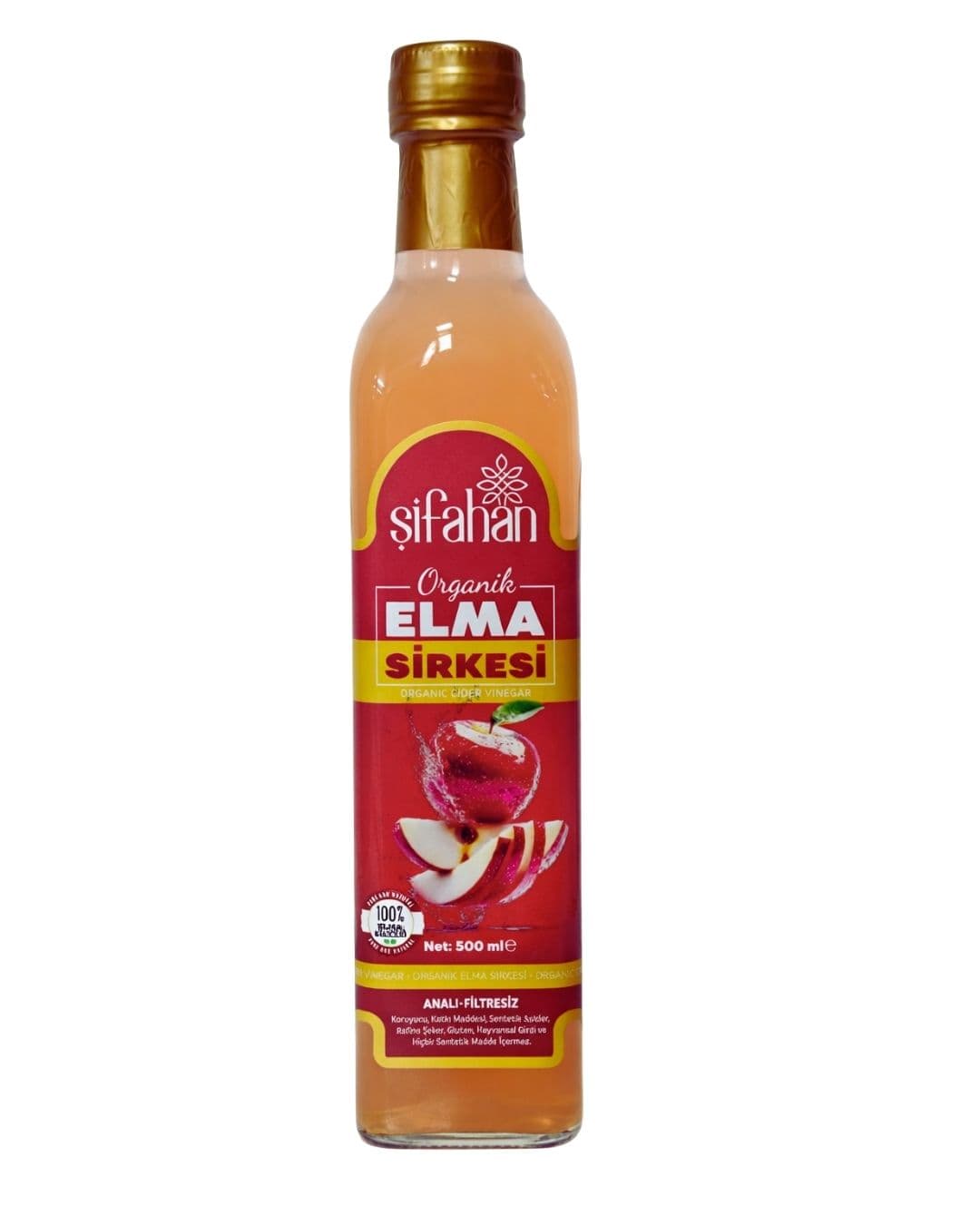 Vinaigre de pomme à fermentation naturelle, 500 ml | Ecir Anatolia