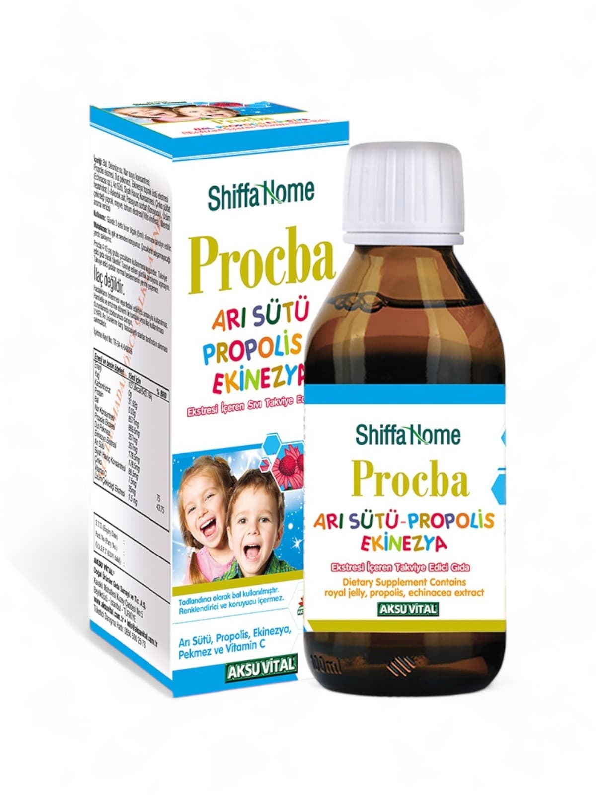 Sirop Shiffa Home à la gelée royale, propolis et échinacée