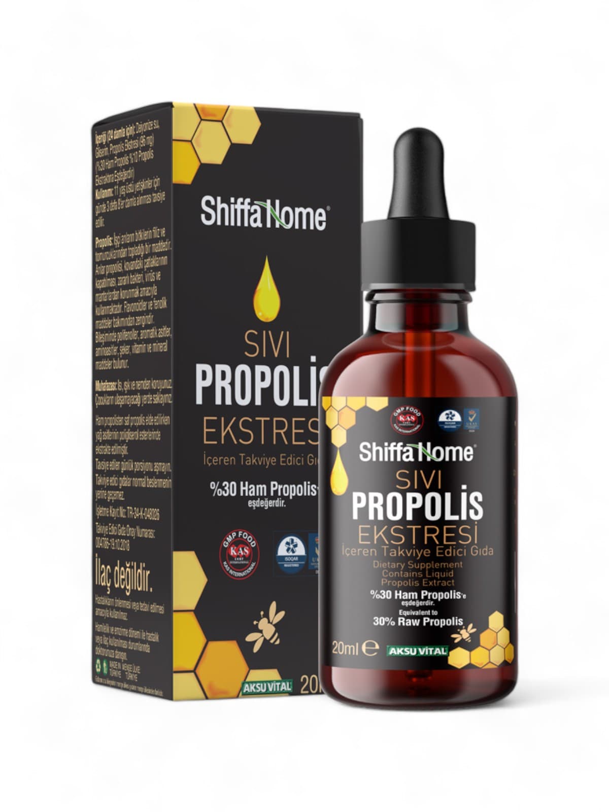 Extrait liquide de propolis Shiffa Home, 20 ml