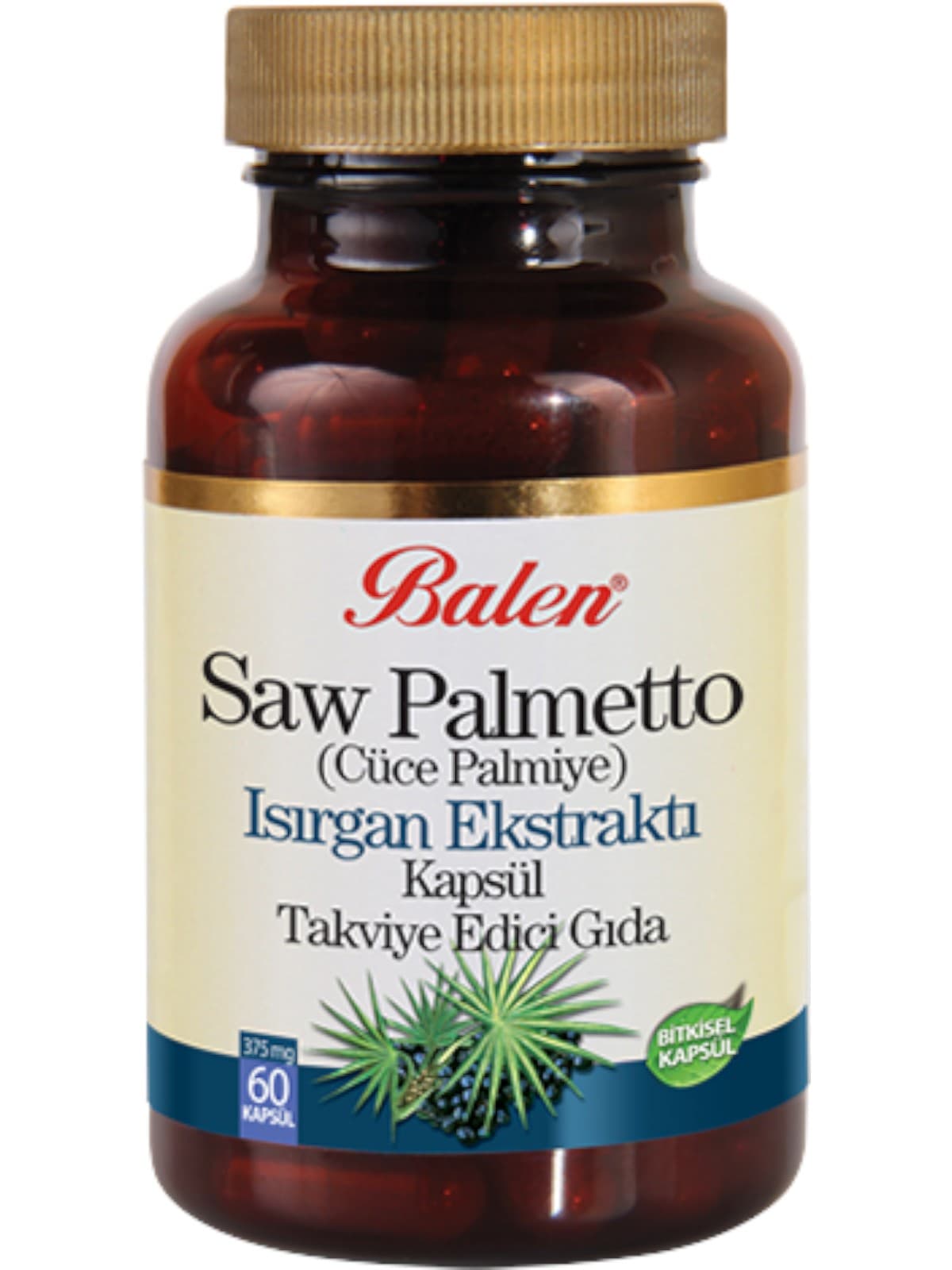 Complément Balen au saw palmetto et à l’extrait d’ortie, gélules