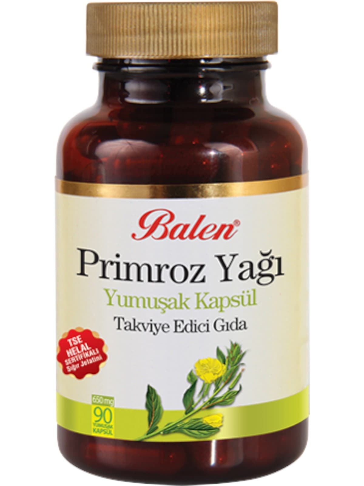 Huile d’onagre Balen, capsules molles