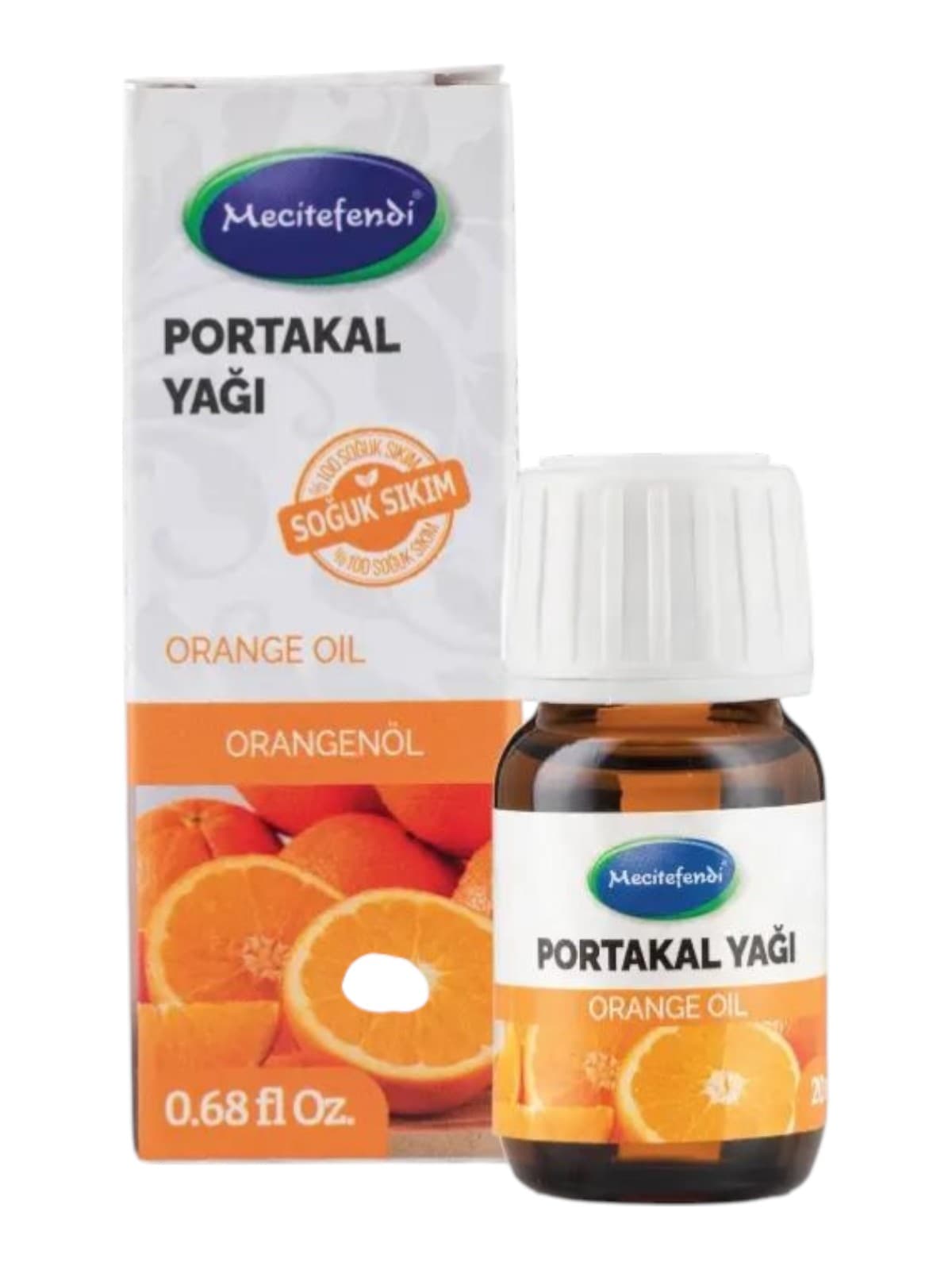 Huile essentielle d’orange Mecitefendi, 20 ml