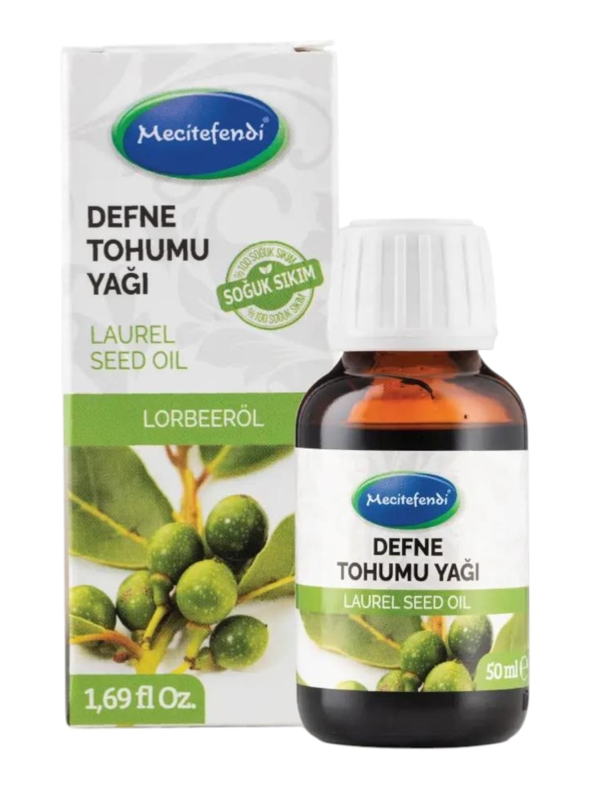 Huile de graines de laurier Mecitefendi, 50 ml